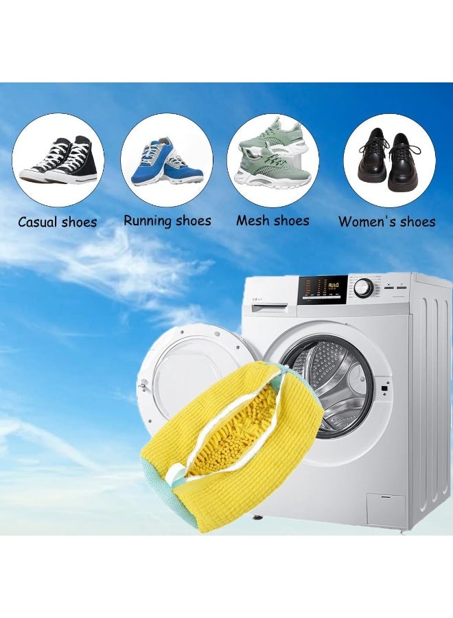 Shoe Washing Bag for Laundry, Washer and Dryer - Reusable for All Shoe Types and Sizes (Blue 2Pcs) - Image 2